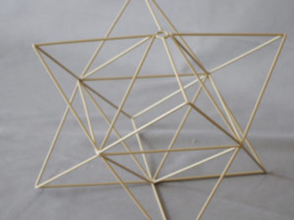 carcasse en forme d'étoile 3D