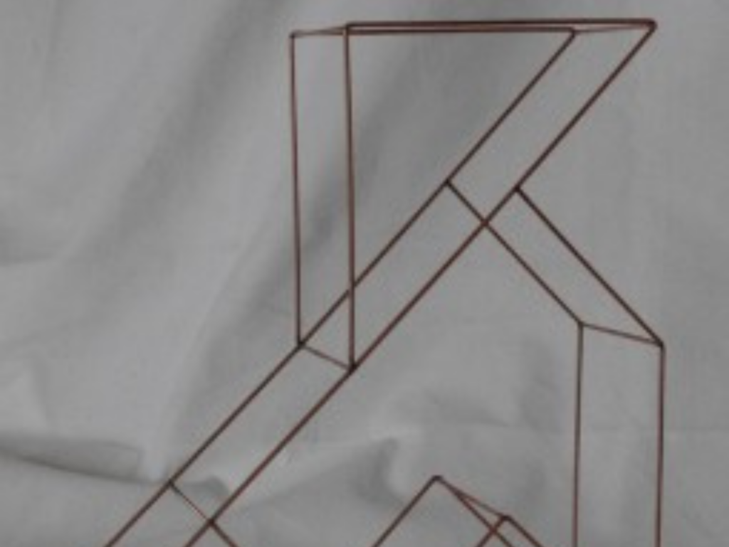 carcasse en forme d'origami